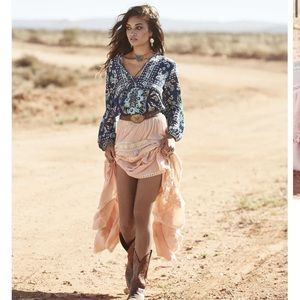 EUC Spell Pandora Night Garden Blouse